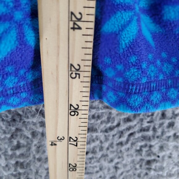 Old Navy Jacket Womens Large Blue Fleece Full Zip - Picture 4 of 8